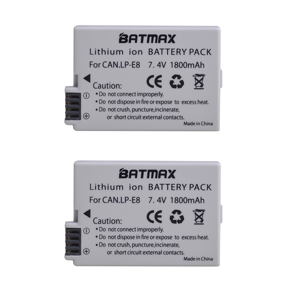 New LP-E8 Camera Battery for C - đánh giá và giá Drone Camera