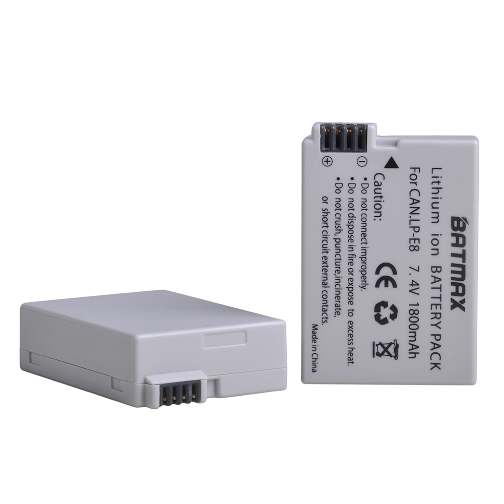 New LP-E8 Camera Battery for C - đánh giá và giá Drone Camera